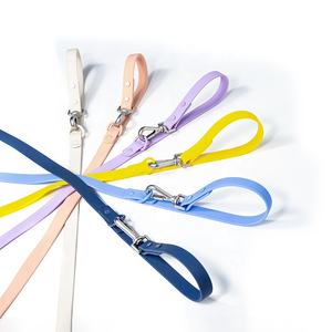 Suministros OEM para mascotas, correas de poliéster recubiertas de PVC impermeables antimoho de alta calidad, accesorios para perros de caza, Collar de PVC - Product Image 2