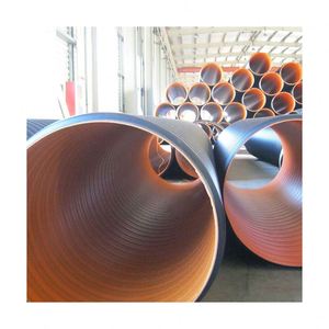 Vente d'usine Tuyau de drainage ondulé à double paroi en PEHD Diamètre 8 12 16 20 24 28 <span class=keywords><strong>32</strong></span> pouces Sn8 Sn4 - Product Image 6