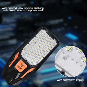 Materiales para Farolas Solares LED, Lámpara de Calle LED Solar de Alta Potencia, IP66, Luces para Patio - Product Image 2