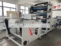 Machine d'impression de rouleau à rouleau de papier d'aluminium pour étiquettes flexgraphiques