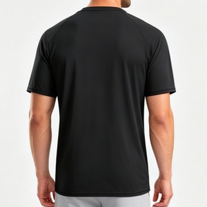 เสื้อยืดคอกลมแขนสั้นผู้ชาย ผ้าพรีเมียม นุ่ม ระบายอากาศ แห้งเร็ว เหมาะสำหรับออกกำลังกาย ทำงาน ไซส์ใหญ่ ผ้าไหมน้ำแข็ง - Product Image 2