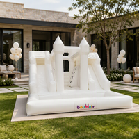 Château gonflable en PVC YIBEI 4,5*5,5m pour enfants, capacité 500kg, 5-10 passagers, certifié CE, installation facile pour la location