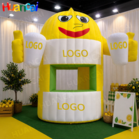 Stand de Boissons Gonflable Extérieur, Tente Publicitaire, Kiosque Commercial, Stand de Fruits Gonflable pour Événements, Modèle Personnalisé Portable et Étanche