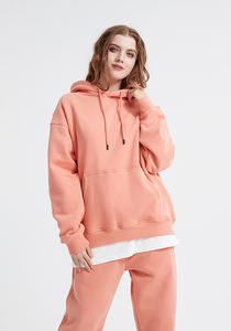 Wholesale Pullover Heavyweight 100% Cotton <b>Hoodie</b> <b>Men</b> Custom Embroidery Logo 500 Gsm Bulk Blank French Terry Oversized Hoodies - Product Image 3