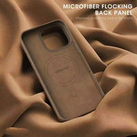 Pour iPhone 15 Pro Max 17 16 12 13 14 Plus coque de téléphone magnétique en fibre de carbone de luxe Film de lentille en verre couverture arrière de charge sans fil