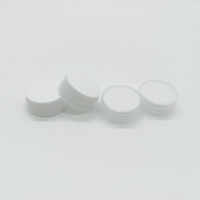 Bouchon à vis en plastique PP côtelé 33/410 anti-déversement et fermeture pour bouteilles, usage industriel pour cosmétiques