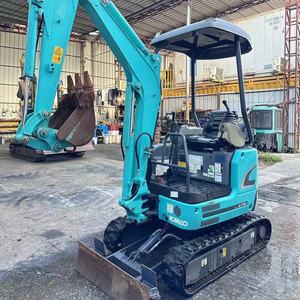 Excavatrice Kobelco SK17 d'occasion, 1,7 tonne, moteur Yanmar d'origine du Japon, boîte de vitesses, moteur, usage agricole - Product Image 3