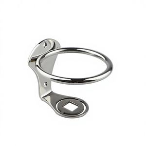 Portavasos y Soportes para Bebidas de Acero Inoxidable Pulido a Espejo, Accesorios para Conversión de Autocaravanas, Yates - Product Image 3