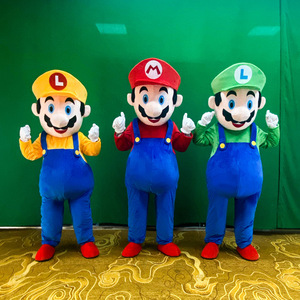 Divertido Disfraz <span class=keywords><strong>de</strong></span> Mascota <span class=keywords><strong>de</strong></span> <span class=keywords><strong>Mario</strong></span> - Adorable Traje <span class=keywords><strong>de</strong></span> Muñeco <span class=keywords><strong>de</strong></span> Dibujos Animados, Traje para Caminar y Disfraz <span class=keywords><strong>de</strong></span> Cosplay <span class=keywords><strong>de</strong></span> Personaje Lindo al por Mayor - Product Image 1