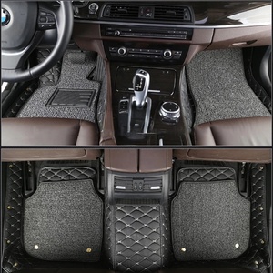 Buona qualità per tutte le stagioni <span class=keywords><strong>tappetini</strong></span> rosa 5d veicolo <span class=keywords><strong>3008</strong></span> portabicchieri in gomma morbida tappetino auto - Product Image 2