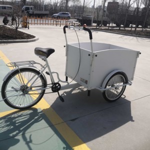 Production professionnelle personnalisée 3 roues adulte vélo vélo chariot de nourriture à l'envers chariot de collation - Product Image 6