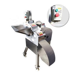 Machine de découpe en dés de fruits et légumes haute capacité nouvelle condition avec moteur efficace pour les cubes d'oignon et la coupe de légumes racines - Product Image 5