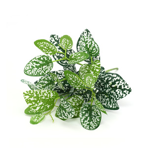 Artificial Plant Wall Decor 7-Fork Series High Simulation Leaves Indoor <b>Wedding</b> Home Decoration Greenery <b>Props</b> - Product Image 3