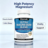 Formule à haute absorption 8 en 1 : Capsules de complexe de magnésium avec Ashwagandha et L-Théanine pour le soutien du sommeil et la relaxation musculaire