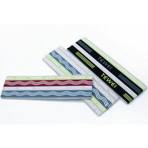 New Customized Nylon Rubber Recycled Polyester Headlamp Band with Bungee Tape for Sport Headband - Product Image 4