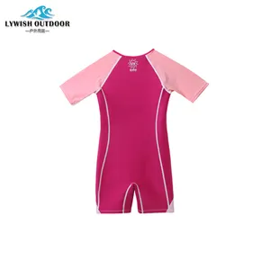 Personalizar One Piece Surfing Suit terno de natação neoprene infantil wetsuits