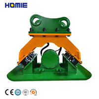 Compacteur routier hydraulique HOMIE conçu pour excavatrice, plaque compacteuse à vendre