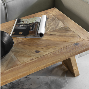 Đồ nội thất gia đình khai hoang bàn gỗ ăn mới đến gỗ rắn nhỏ Chic Vòng cà phê và Bộ bàn cuối - Product Image 4