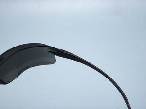 מסגרת מתכווננת למבוגרים השפעה בטיחות משקפיים עדשה שחורה בטיחות משקפיים הגנה עיניים - Product Image 4