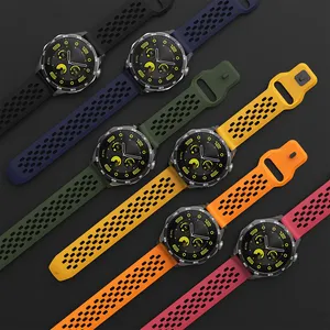 <span class=keywords><strong>18mm</strong></span> 20mm 22mm Bracelets de Montre Universels <span class=keywords><strong>Bracelet</strong></span> en Silicone pour Galaxy Watch 7 6 6 Classique 43 47mm <span class=keywords><strong>Bracelet</strong></span> <span class=keywords><strong>Garmin</strong></span> Huawei Sport <span class=keywords><strong>Bracelet</strong></span> - Product Image 2