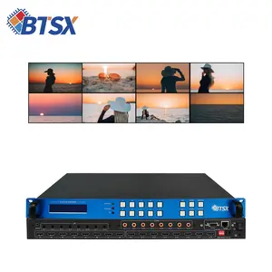 4K 1X8 1 In 8 Out Audio Video Converter Splitter HDMI 8 Port For DVD PS3 PS4 Camera Laptop PC To TV Monitor Multiple Display