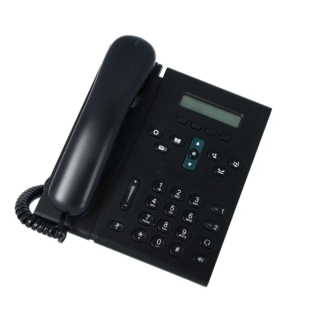 Cisco Business-grade Unified IP Phone 6900 Series 2 Líneas Charcoal IP Phone SCCP y SIP Nuevo