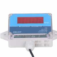 Sensor Pengukur Kecepatan Motor Tachometer IP68 Tahan Air Layar Digital LED DC 8V-24V Pengukur Kecepatan Motor