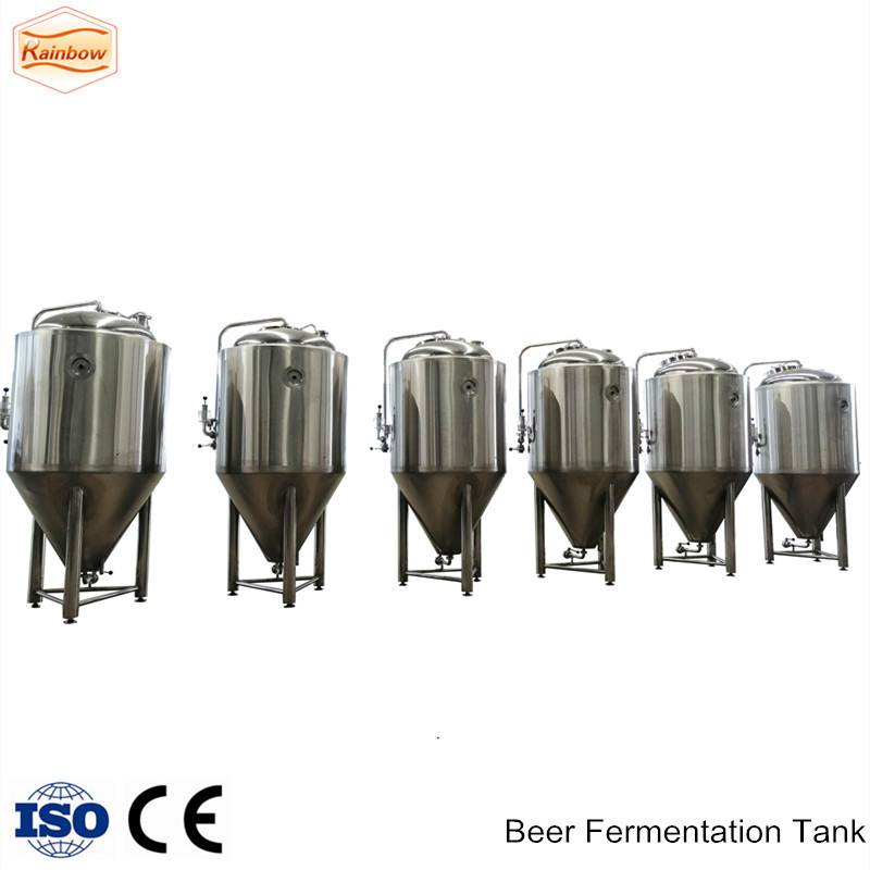7 bbl Bière cuve de fermentation 7bbl BFV avec bras de défilement ligne par ligne