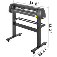 Máquina de Corte Manual 870 720 1350 con Software Artcut