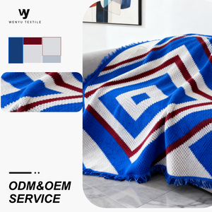 Grande <span class=keywords><strong>tapisserie</strong></span> tissée jacquard à motifs 55% polyester 45% coton Décoration murale - Product Image 1