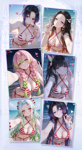 แผ่นอะคริลิคตกแต่งลายอนิเมะดาบพิฆาตอสูร DM Wholesale <span class=keywords><strong>Demon</strong></span> Anime Slayer Waifu A6 รุ่น 101 Matrix แบบกล่องสุ่ม พร้อมทรายไหลตกแต่งโต๊ะทำงาน ของเล่นขายปลีก - Product Image 2