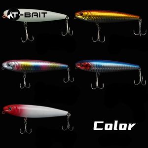 8g8cm ทรงดินสอหัวกลมลอยทำจาก ABS เหยื่อแบบแข็งแบบเหวี่ยงจากชายฝั่งทะเลทำจากเหล็กกล้าในตัว - Product Image 6