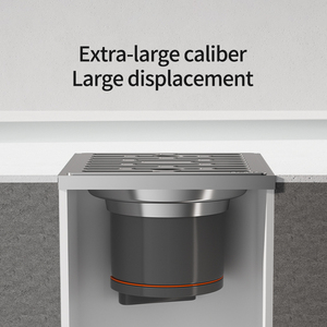 SUS 304 Self-Closing <b>Drain</b> Core Bathroom Floor <b>Drain</b> Odor Resistant Insect Proof Backflow Prevention Shower <b>Drain</b> - Product Image 2