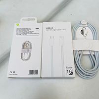 Cable de Carga Rápida PD de 60W USB C, Cable de Datos Tipo C a Tipo C para iPhone 16 17 Pro Max, Entrega Rápida