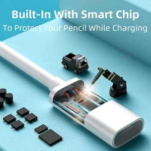 <span class=keywords><strong>Cable</strong></span> de Carga USB A a iPhone Hembra de 30 cm para <span class=keywords><strong>Apple</strong></span> Pencil de 1.ª Generación, Adaptador de Carga para <span class=keywords><strong>Apple</strong></span> Pen - Product Image 4