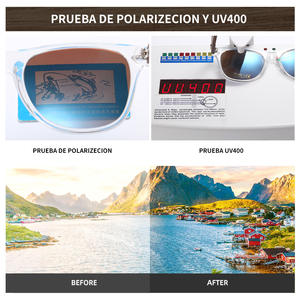 Gafas de Sol de madera de bambú hechas a mano con logotipo personalizado para hombre, gafas de sol polarizadas clásicas Vintage, gafas de sol de diseño de marca con tonos naturales - Product Image 6