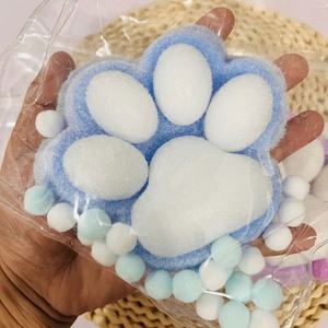 ของเล่นบีบมือรูปอุ้งเท้าแมวขนาดใหญ่ 12 ซม. น่ารัก สไตล์คาวาอี้ ผลิตจากซิลิโคน Taba Squishy  โรงงานผลิตโดยตรง TPR Mochi Squishy ของขวัญแปลกใหม่ - Product Image 4