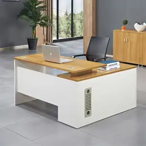 הנמכר ביותר מוצרים משרד ריהוט עץ שולחן עץ שולחן מנהלים מפקח שולחן