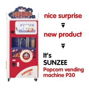 Máquina expendedora comercial de palomitas de maíz Máquina expendedora automática de palomitas de maíz