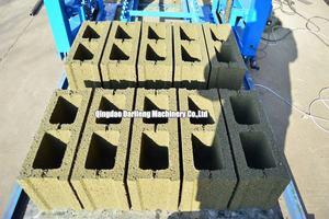 QT4-18 Automatische Pflasterstein-Maschine Mini-Ziegelherstellungsmaschine Weiße Sand-Breeze-Block-Herstellungsmaschine - Product Image 4