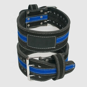 2025 venta al por mayor 12mm cuero de gamuza cinturón de levantamiento de pesas Unisex gimnasio Deadlifting cinturón de levantamiento de pesas personalizado gimnasio culturismo cinturón - Product Image 3