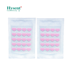 Patch hydrocolloïde de bouton de coeur rose d'Hysent pour le <span class=keywords><strong>produit</strong></span> clair de soin de peau de guérison d'<span class=keywords><strong>acné</strong></span> - Product Image 2