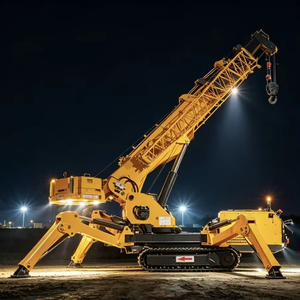 Máquina compacta de elevación tipo araña para mantenimiento de parques solares en el desierto de Oriente Medio - Product Image 1