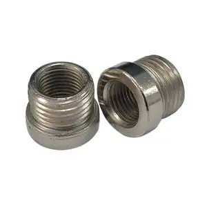 China Fastener Factory Lighting Furniture Fittings Steel Decorative End Cap Threaded Trim Rear Cover Nut