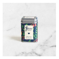 Petite mini boîte carrée en métal imprimée personnalisée de qualité alimentaire pour bonbons, chocolat, café, thé en métal