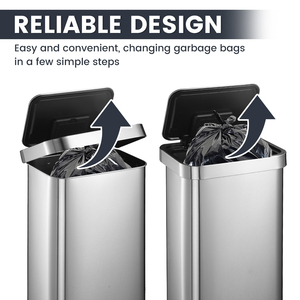 2024 OEM J & <span class=keywords><strong>L</strong></span> Custom 50L Automático Sensor <span class=keywords><strong>de</strong></span> 13 galones Latas <span class=keywords><strong>de</strong></span> reciclaje Cocina <span class=keywords><strong>de</strong></span> acero inoxidable <span class=keywords><strong>Cubo</strong></span> <span class=keywords><strong>de</strong></span> <span class=keywords><strong>basura</strong></span> inteligente <span class=keywords><strong>Cubo</strong></span> <span class=keywords><strong>de</strong></span> <span class=keywords><strong>basura</strong></span> - Product Image 4