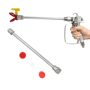 Pistola de Pintura sin Aire de Alta Resistencia con Mango Extendido, Compatible con Sistemas de Pulverización sin Aire Estándar - Product Image 1
