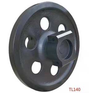 Standar Tinggi <span class=keywords><strong>E320</strong></span> Front Idler untuk Suku Cadang <span class=keywords><strong>Undercarriage</strong></span> Excavator Suku Cadang Mesin Konstruksi untuk Caterpillar Cat320 - Product Image 2