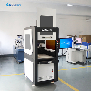 Hjz sợi Laser đánh dấu 2.5D 3D 50 Wát 100 wát Max raycus jpt ezcad3.0 kèm theo sợi Laser đánh dấu máy để bán - Product Image 1