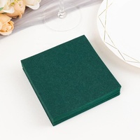 Serviettes en papier colorées jetables 1 pli en pâte de bois vierge, 4 volets, pour cocktails, avec impression de logo personnalisé pour mariages, dîners, anniversaires, vins